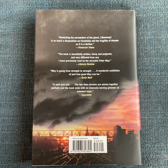 Runaway - Peter May. Hardcover Fiction Mystery - Picture 2 of 9